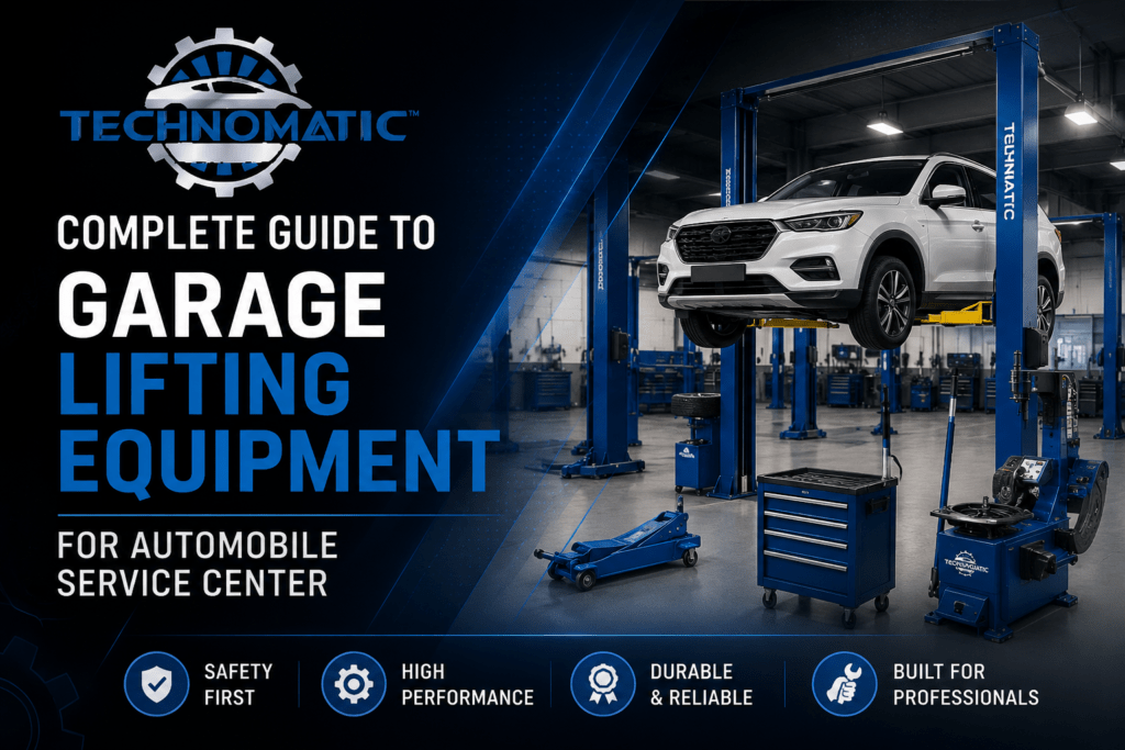 Complete Guide to Garage Lifting Equipment for Automobile Service Center