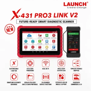 Launch-x431-Pro3-Link-V2